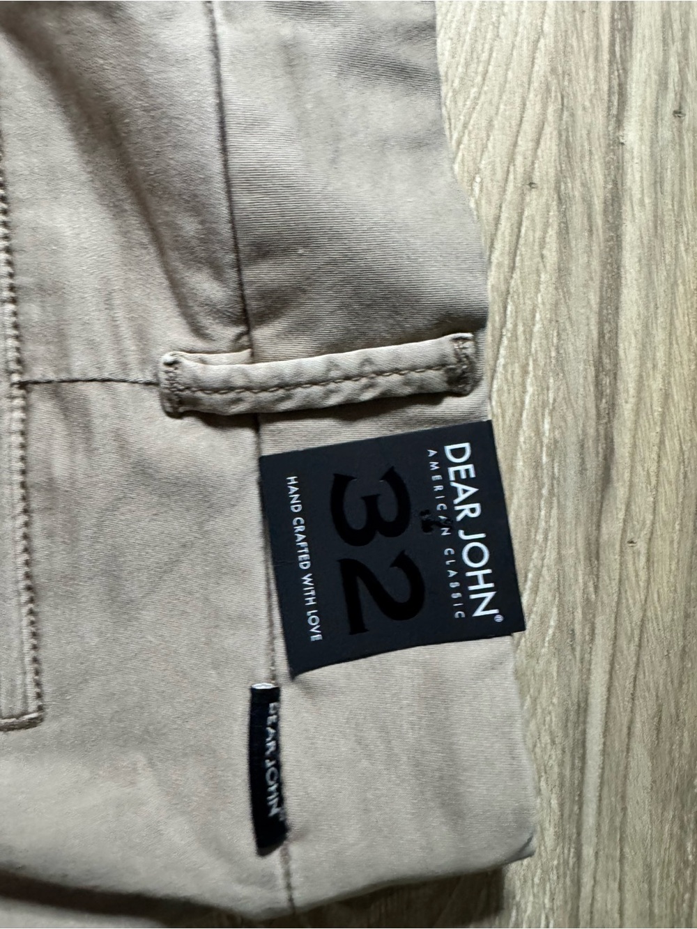 Dear John Beige Linen Blend Shorts NWT Classic Summer Wardrobe Essential - Picture 4 of 6